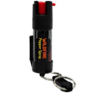 Wildfire™ 1.4% MC ½ oz Pepper Spray with Belt Clip and Quick Release Keychain