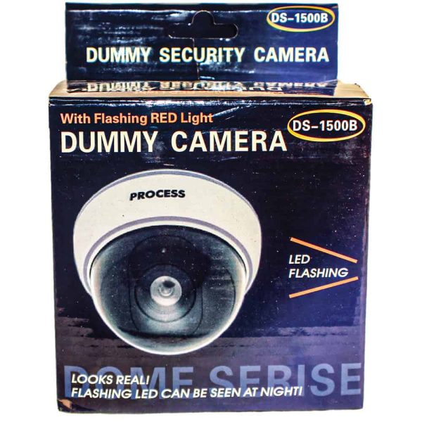 Dummy Dome Camera With LED, White Body - Image 2