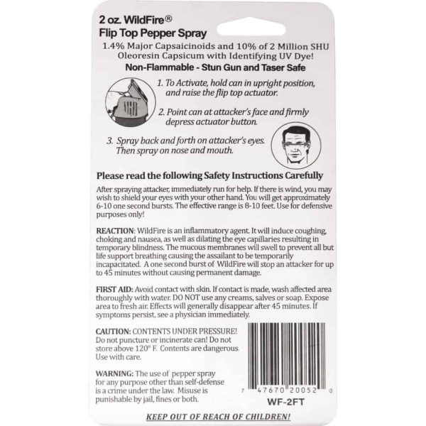 WildFire™ 1.4% MC Pepper Spray Stream - Image 5