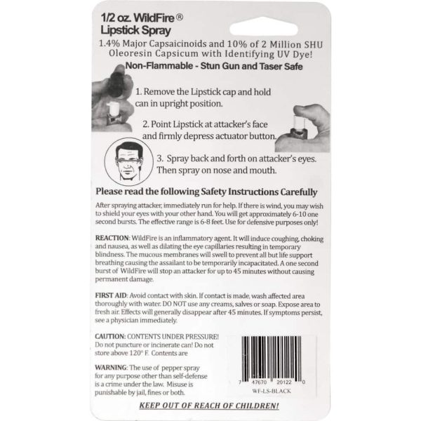 WildFire™ 1.4% MC Lipstick Pepper Spray - Image 4