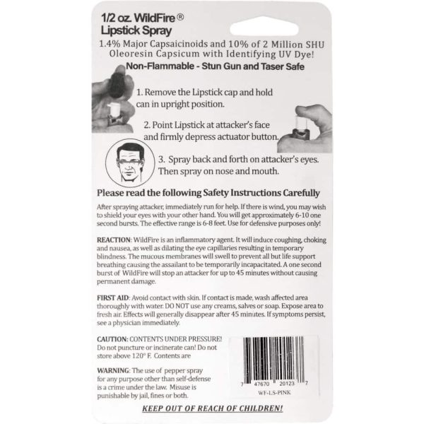 WildFire™ 1.4% MC Lipstick Pepper Spray - Image 8